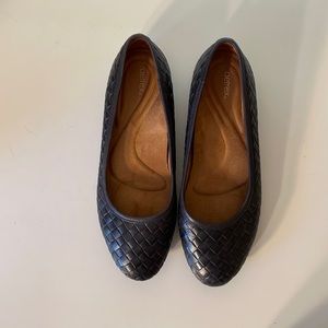 Aetrex Lyla Navy flats, size EU 38